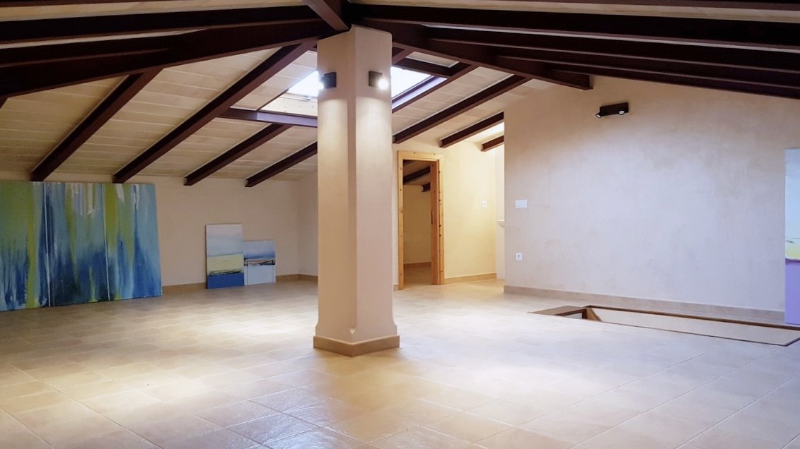 TRAUMVILLA in Santa Margalida – ländlich Anwesen mit 360 Grad Panorama Meer – und Bergblick