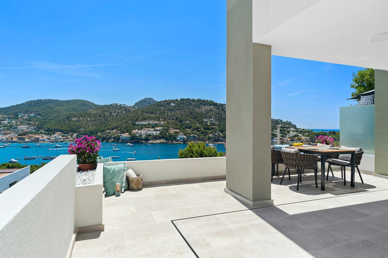 Appartement mit einmaligem Meer- und Hafenblick von Port d´Andratx