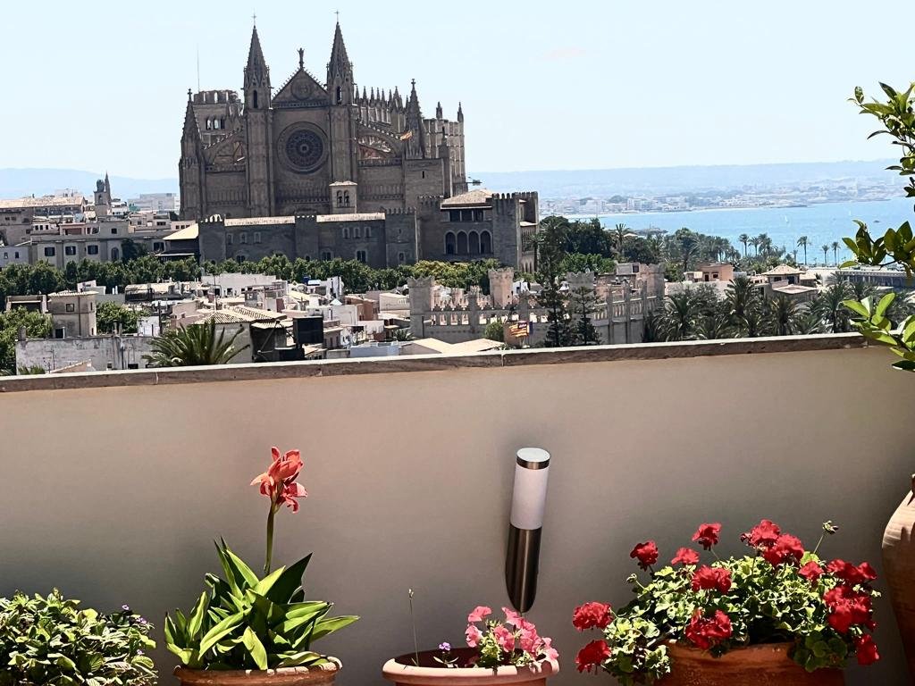 Beeindruckendes Penthouse in Santa Catalina/Palma mit 360º Blick auf Bucht von Palma