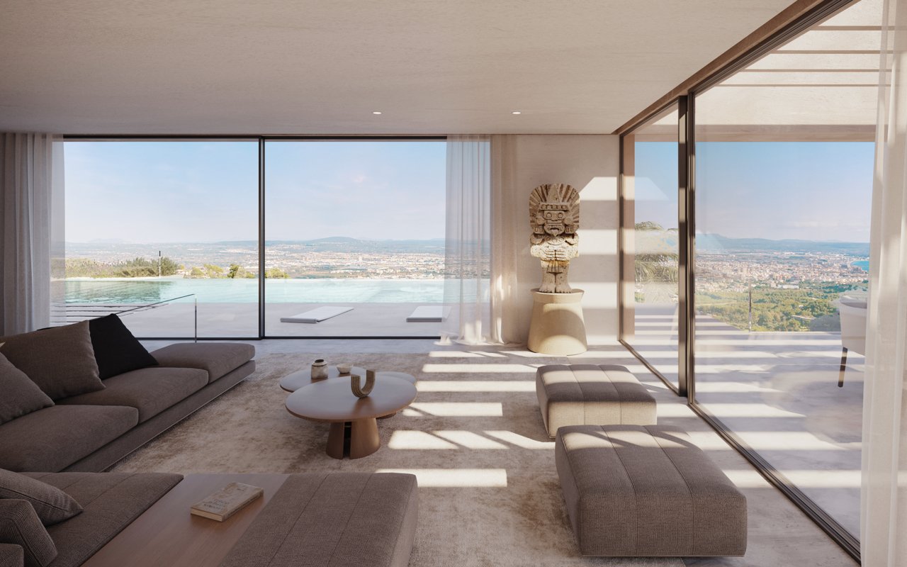 Atemberaubende Neubau Villa in Son Vida Hills