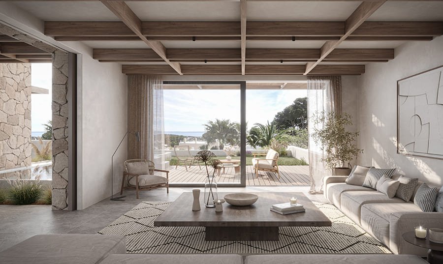 Perle der Ruhe - Neubau Villa in Costa d’en Blanes