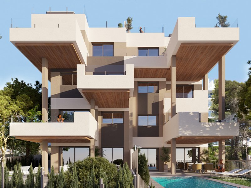 Duplex mit Dachterrasse in Canyamel – modernes Wohnen mit Meerblick