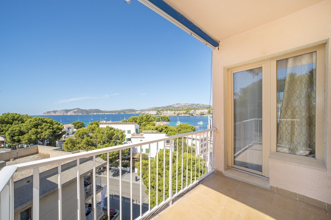 Penthouse mit Blick über die Bucht von Santa Ponca