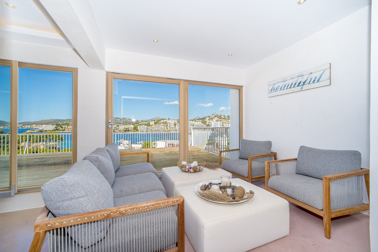 Ático con vista a la bahía de Santa Ponsa