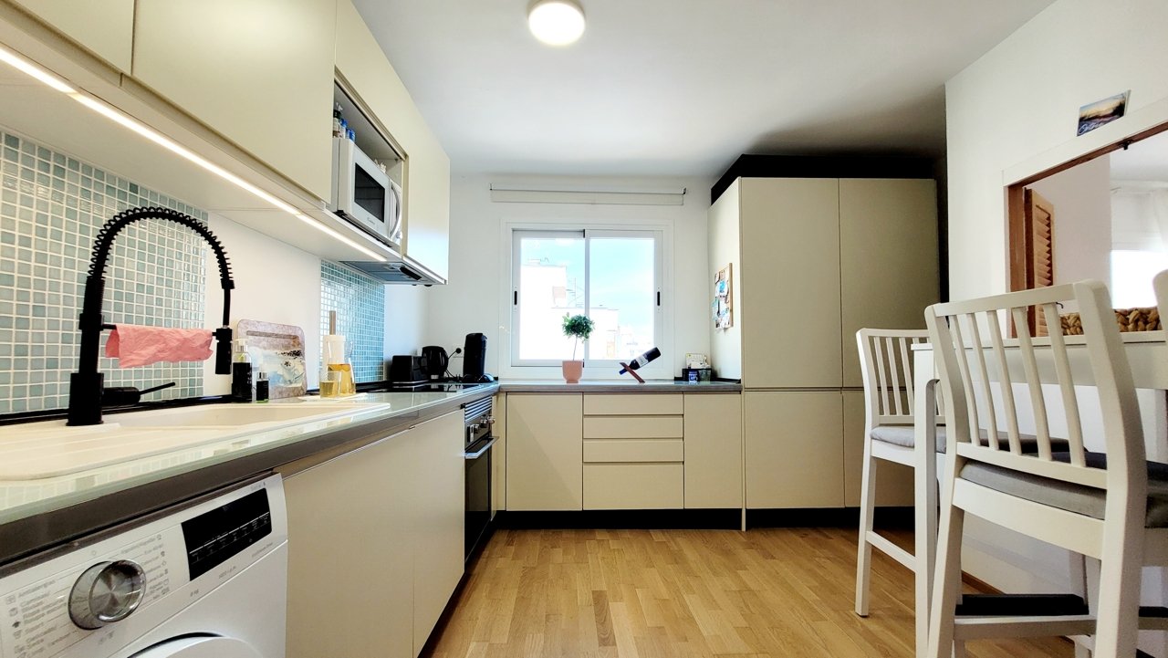 Attraktive Etagenwohnung mit seitlichem Meerblick an der Playa de Palma