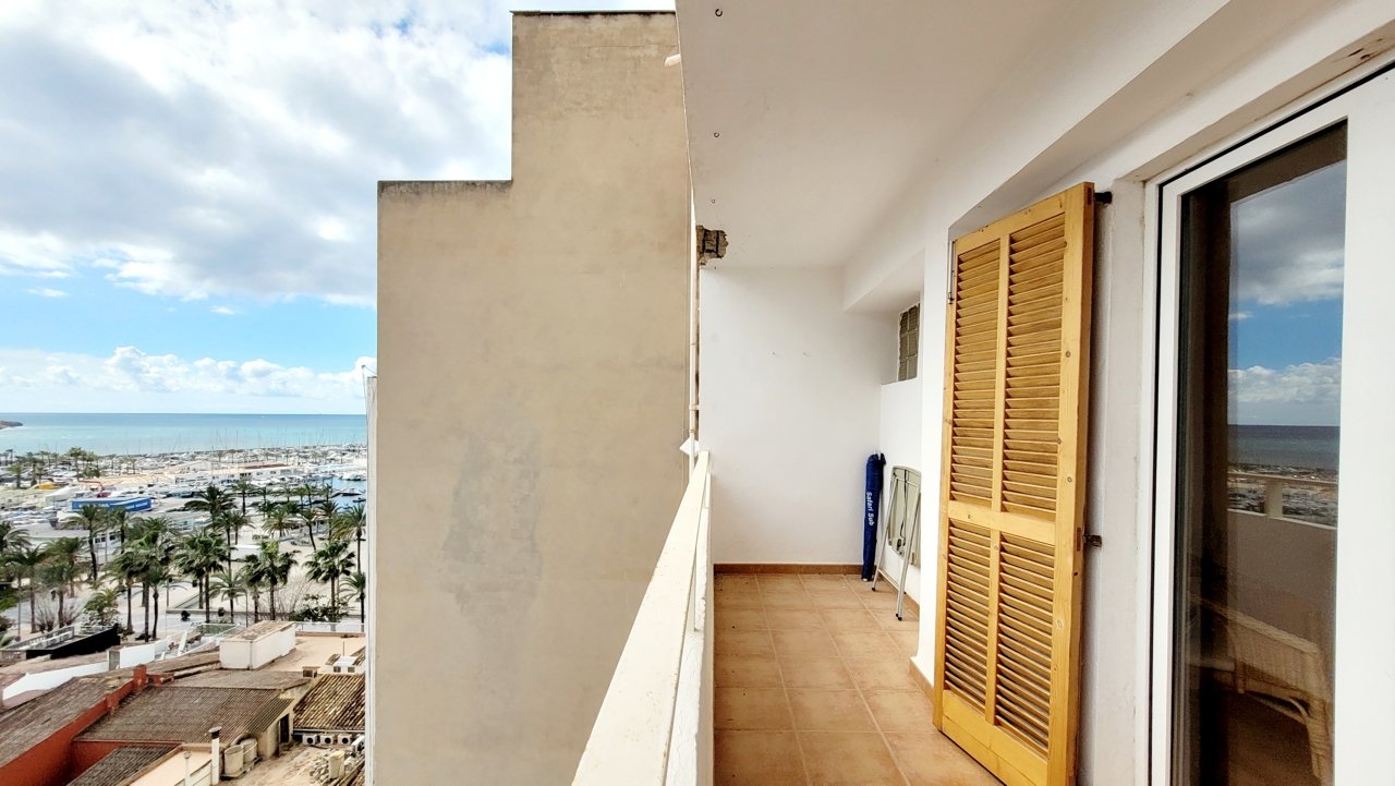 Ab November verfügbar - Gepflegte Meerblick-Wohnung nur 50m vom Strand entfernt - Playa de Palma!