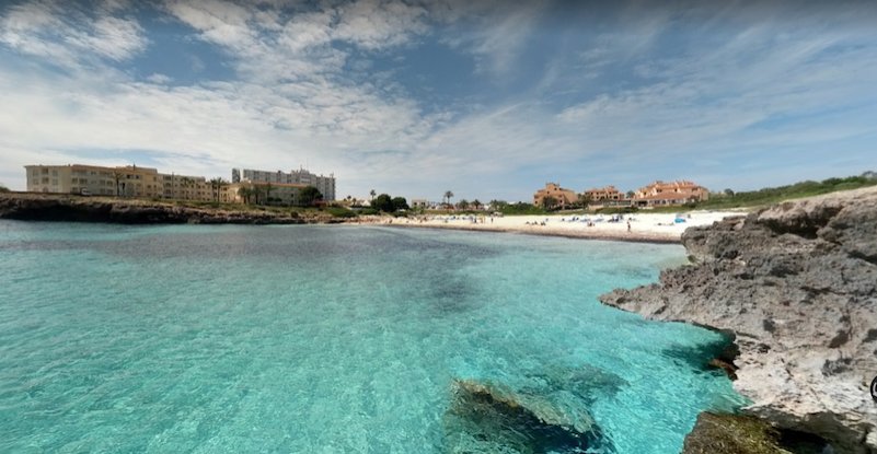 Sensationelle Strand-Villa in 1. Meereslinie in Son Xoriguer, (MENORCA)