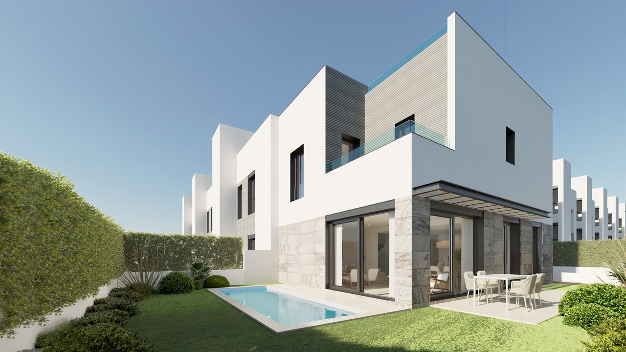 Neubau-Häuser Playa de Palma!