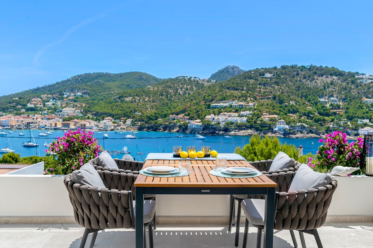 Appartement mit einmaligem Meer- und Hafenblick von Port d´Andratx
