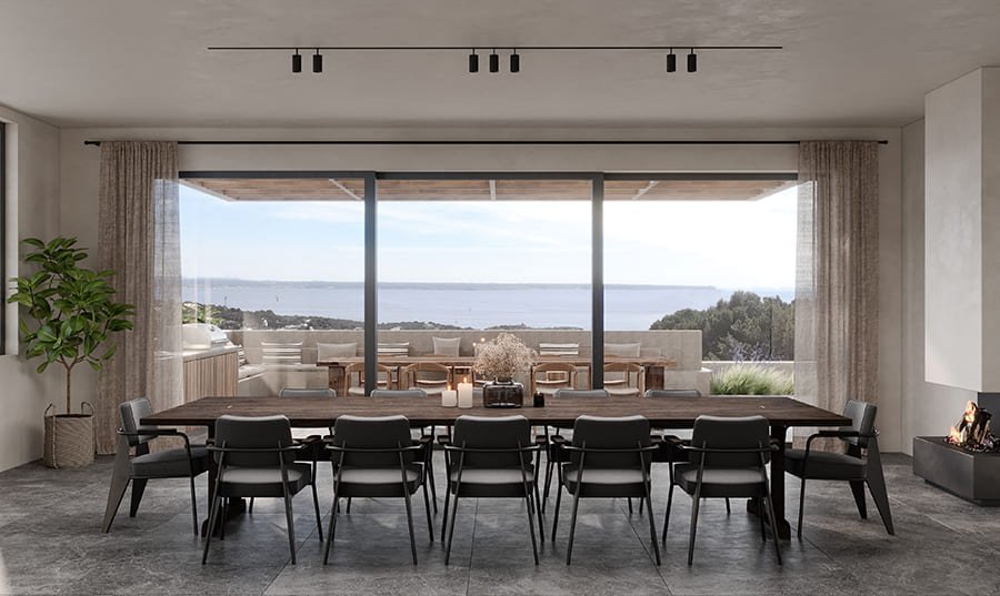 Perle der Ruhe - Neubau Villa in Costa d’en Blanes