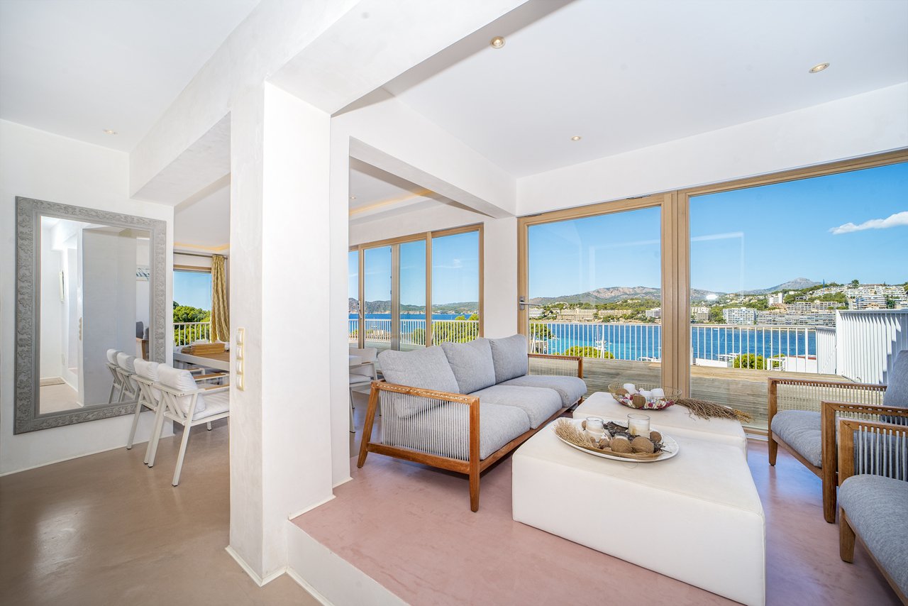 Penthouse z widokiem na zatokę Santa Ponça