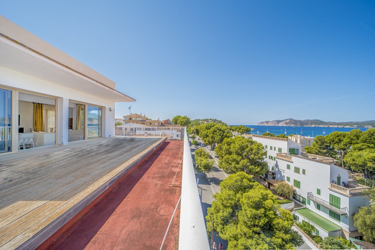 Penthouse z widokiem na zatokę Santa Ponça