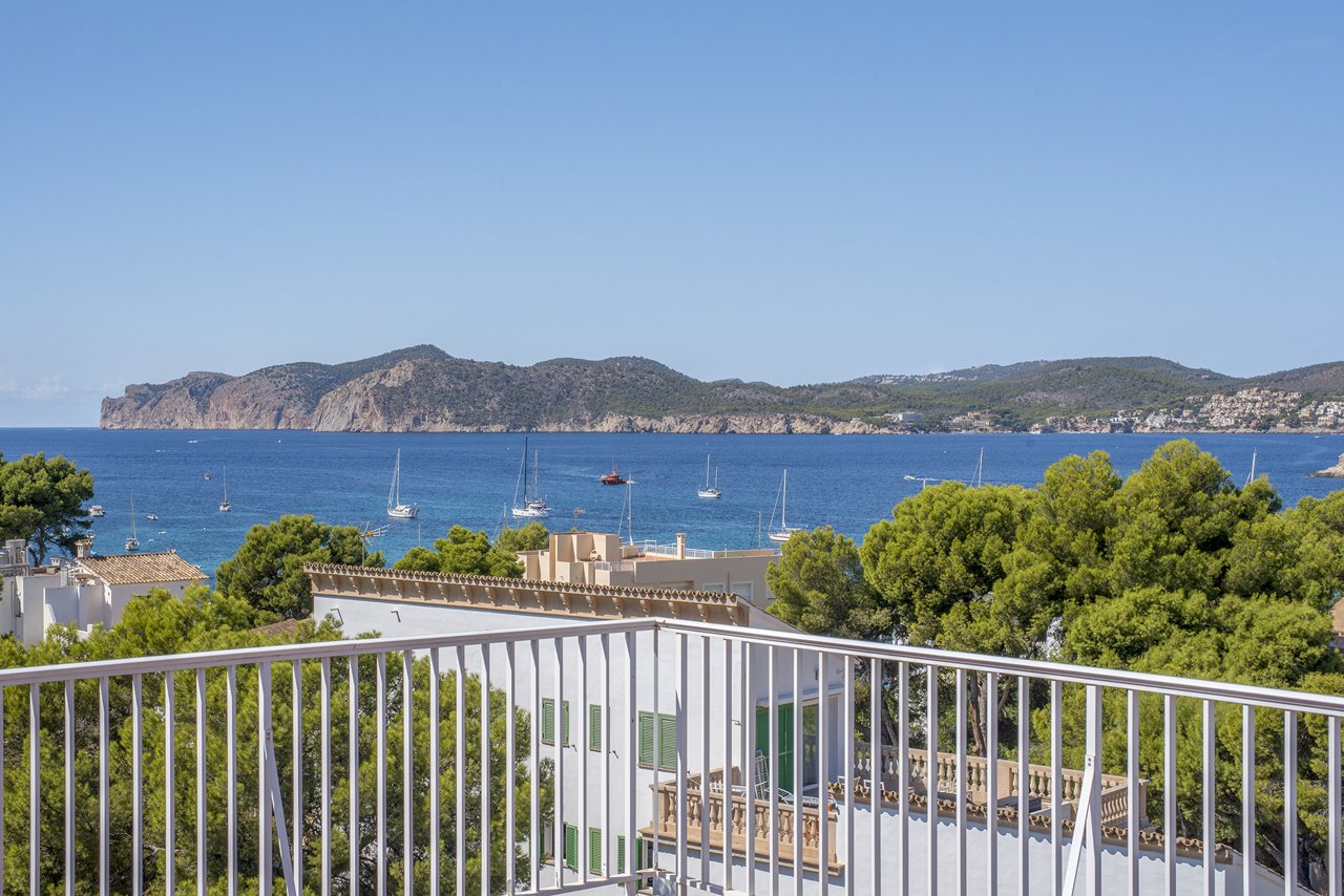 Penthouse z widokiem na zatokę Santa Ponça