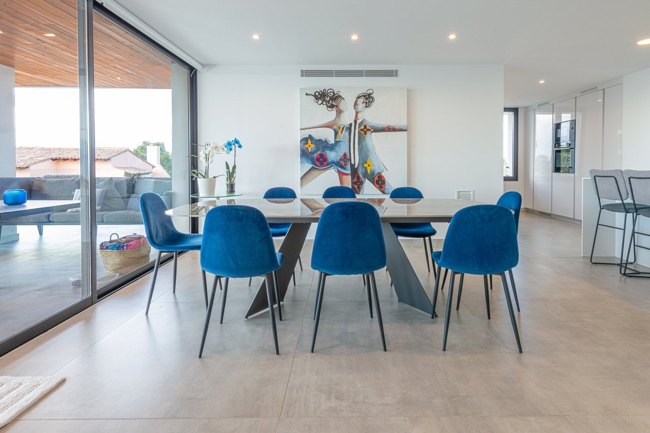 Traumhafte Villa mit Meerblick und Ferienvermietlizenz in Cala Blava